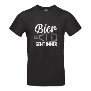 Bier geht immer – Transparent