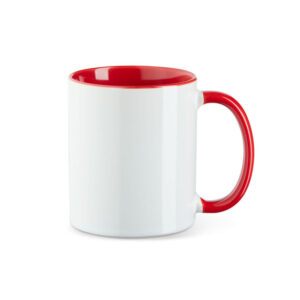 Two Tone Tasse Weiß/Rot