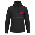 Auf die Barrikaden Ihr Mäuse - Hoodie - schwarz