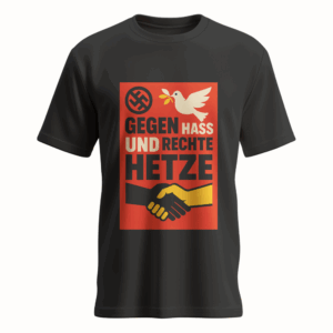 Gegen Hass und rechte Hetze #002 - Schwarz
