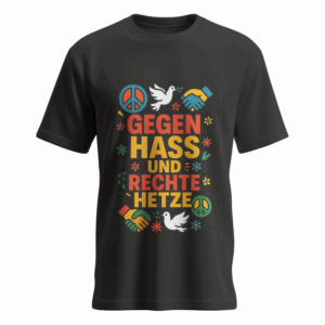 Gegen Hass und rechte Hetze #003 - Schwarz