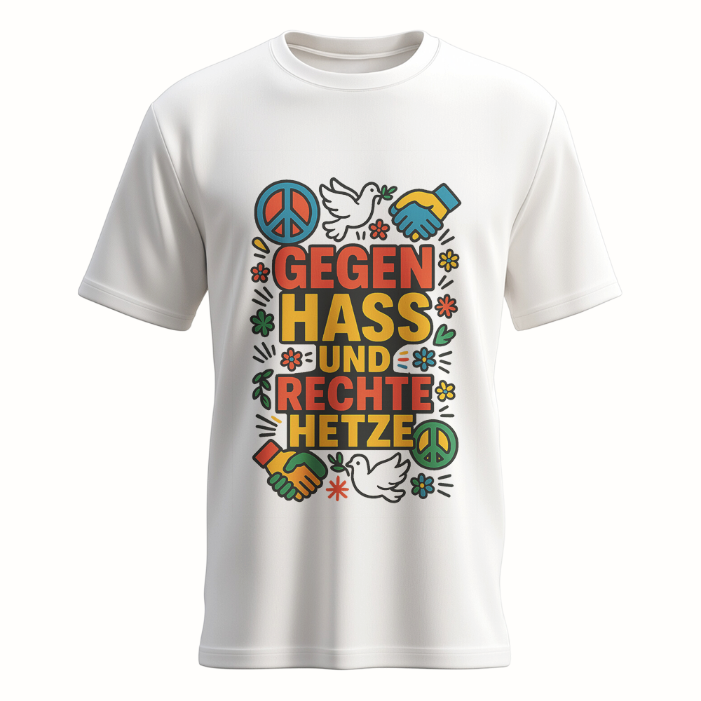 Gegen Hass und rechte Hetze #003 - Weiß