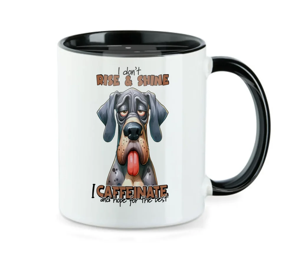 I dont Rise & Shine - I Caffeinate and hope for the best - 11oz - Tasse