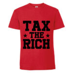 Tax the Rich #001 - Rot-Schwarz