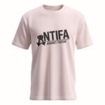 Antifa - Against Facism #1 - Orchid Pink-Schwarz