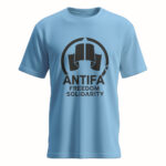 Antifa - Freedom Solitarity - Blue-Schwarz